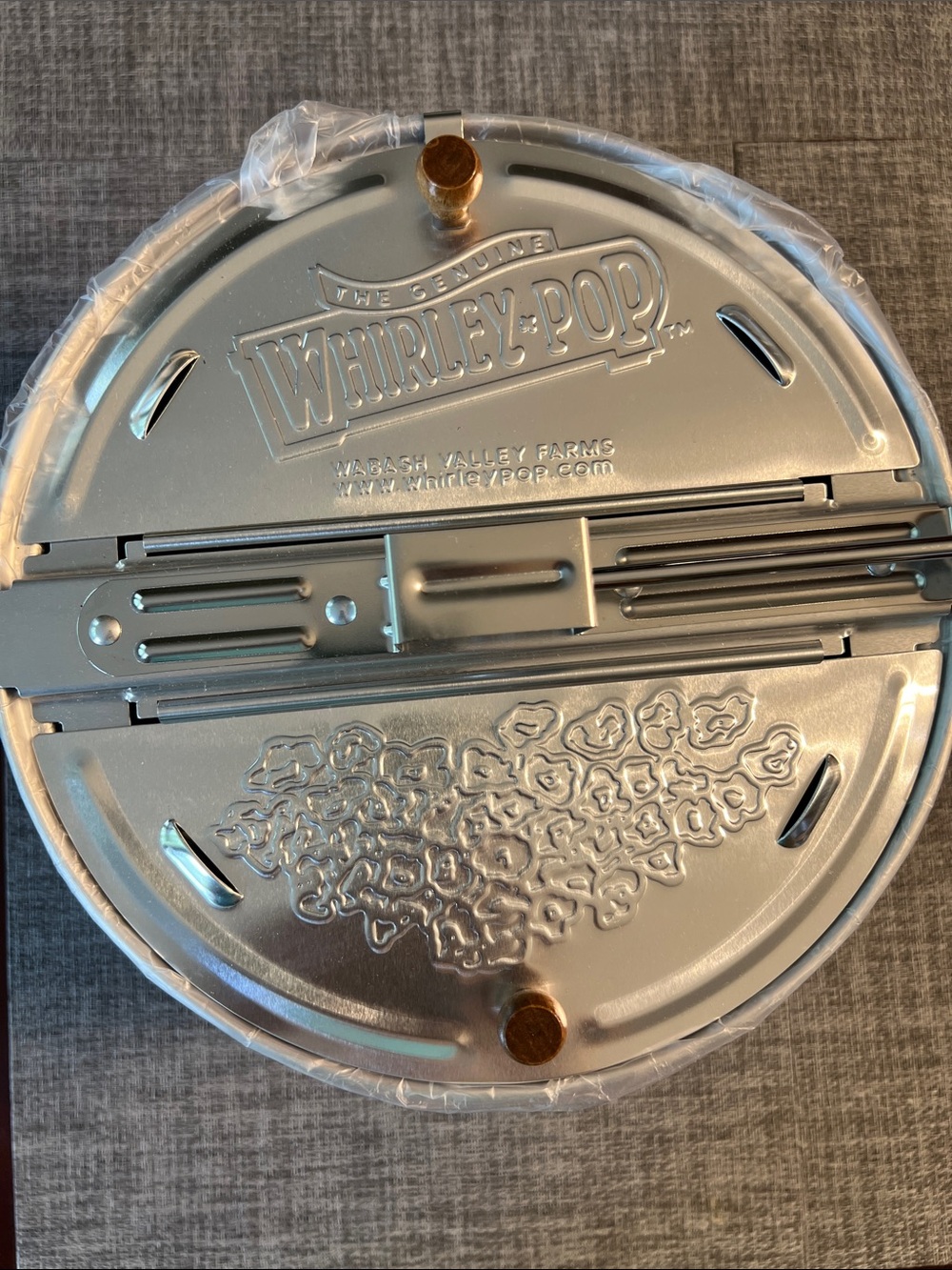 The Genuine Whirley-Pop is a 6-quart stovetop popcorn popper. New with tag. - Picture 3 of 7